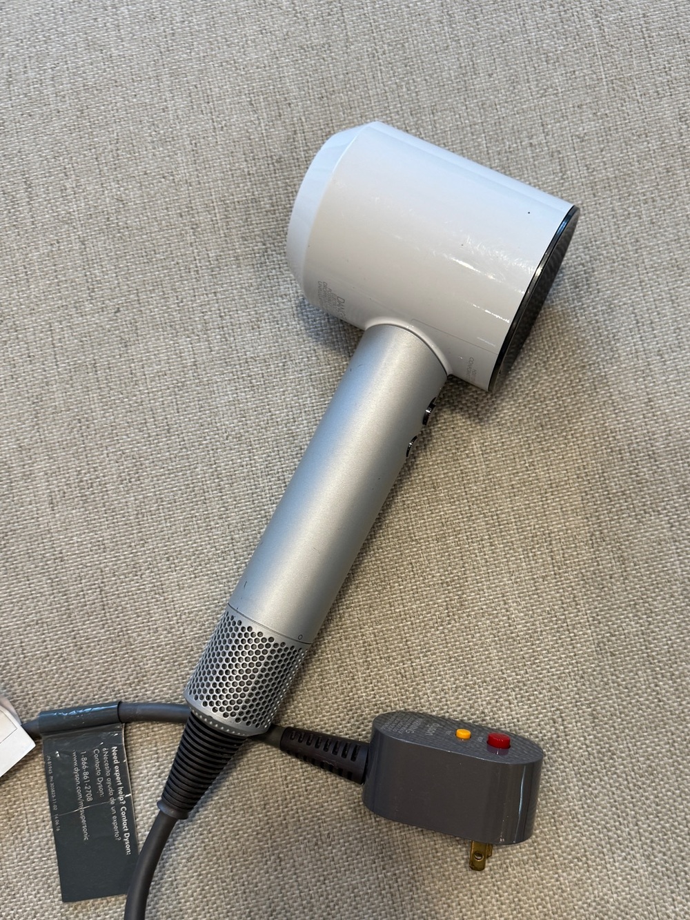 Dyson Supersonic Hair Dryer – White & Silver